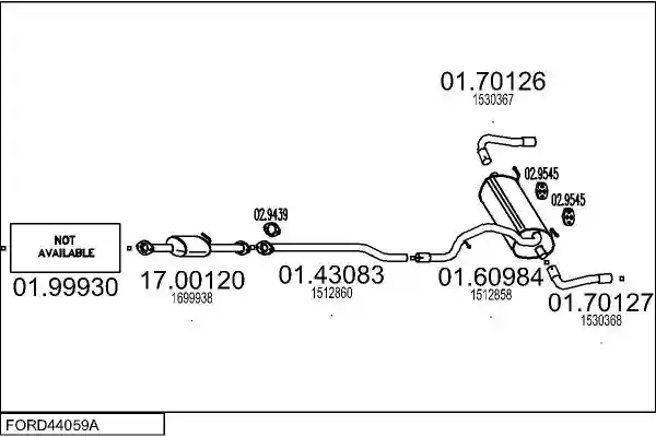 MTS FORD44059A033339