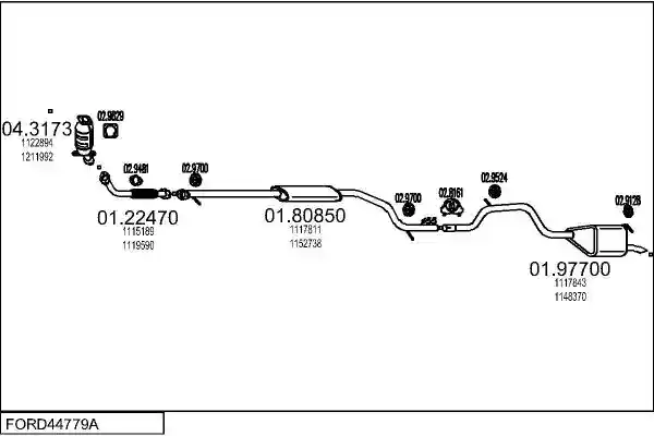 MTS FORD44779A015446