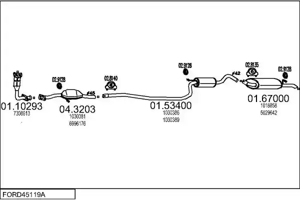 MTS FORD45119A001086