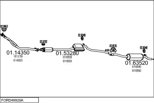 MTS FORD46920A001530