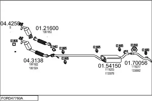 MTS FORD47760A010041