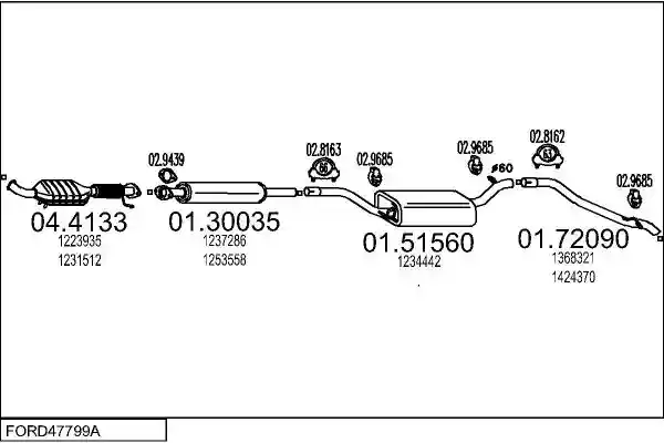 MTS FORD47799A018379