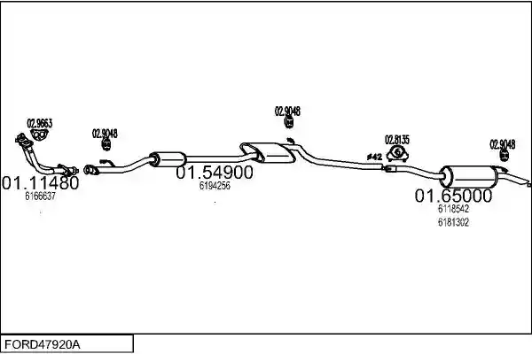 MTS FORD47920A000743