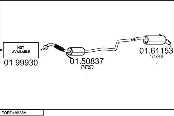 MTS FORD48538A134491