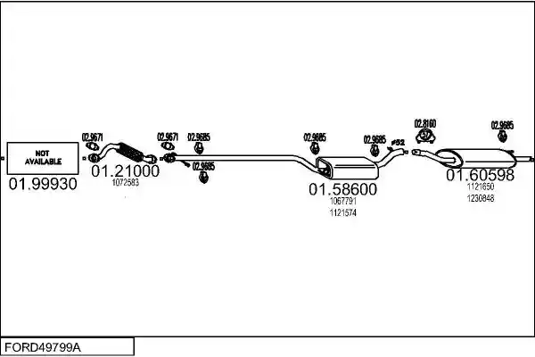 MTS FORD49799A010040