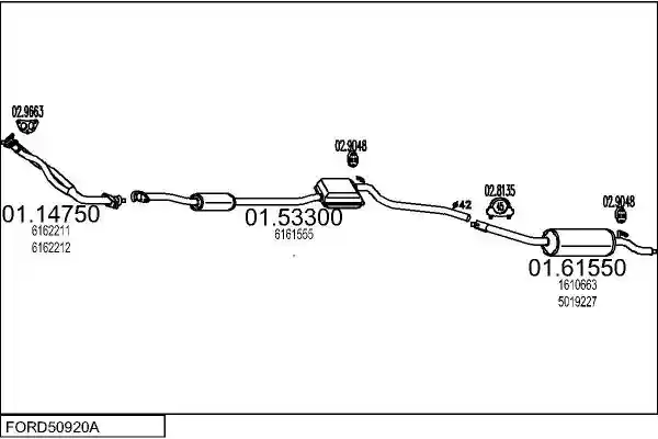 MTS FORD50920A008310