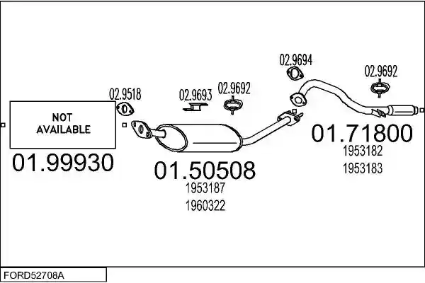 MTS FORD52708A005788