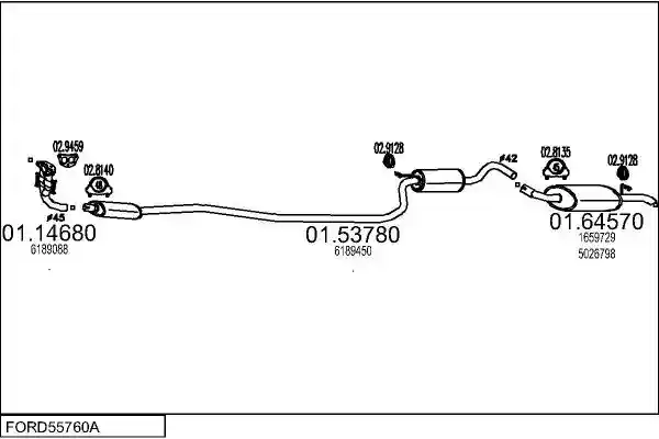 MTS FORD55760A001074
