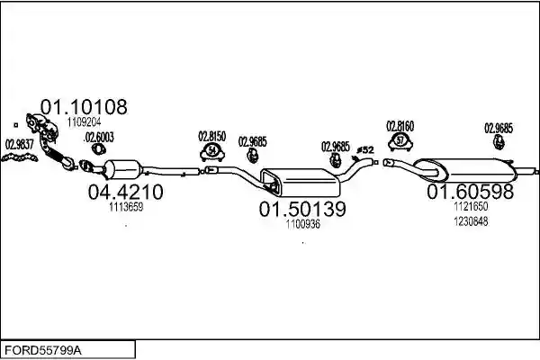 MTS FORD55799A009643