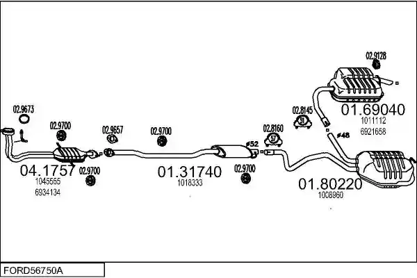 MTS FORD56750A106758
