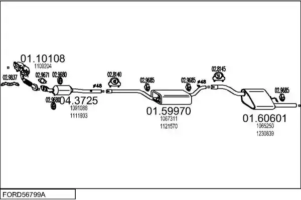 MTS FORD56799A009643