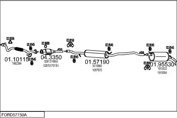 MTS FORD57750A008835
