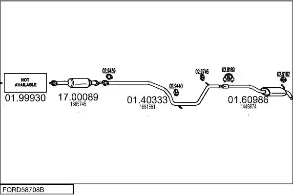 MTS FORD58708B024463