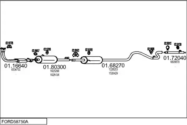 MTS FORD58750A003905