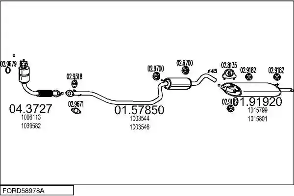 MTS FORD58978A131347