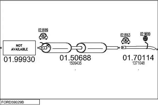 MTS FORD59029B030420