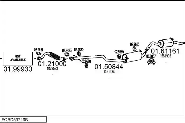 MTS FORD59719B016965