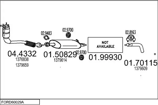 MTS FORD60029A030420