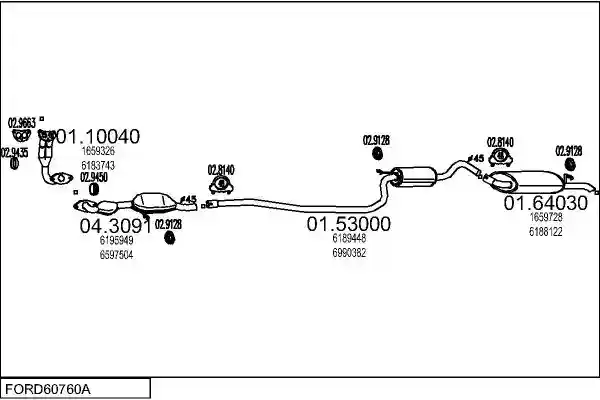 MTS FORD60760A001079