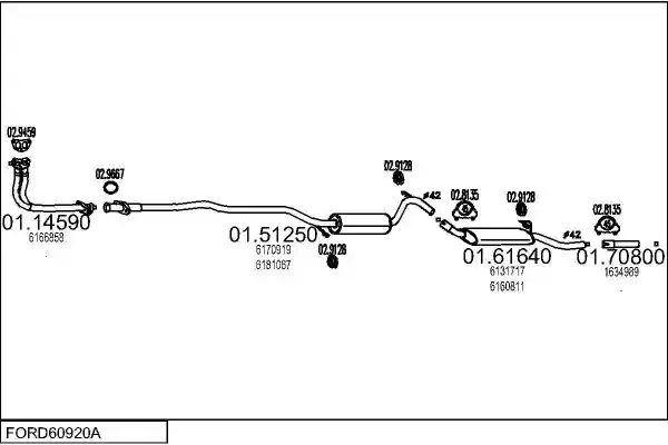 MTS FORD60920A006098