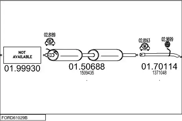 MTS FORD61029B029971