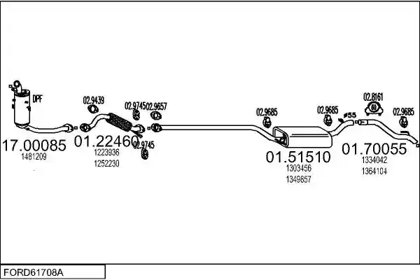 MTS FORD61708A018275