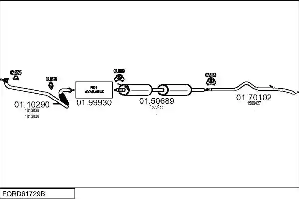MTS FORD61729B019576