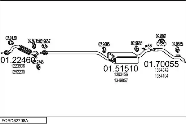 MTS FORD62708A018275