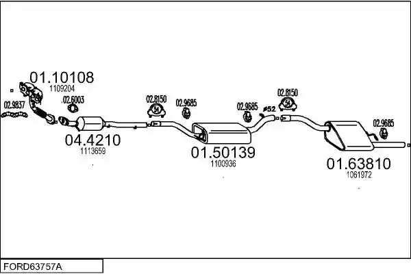 MTS FORD63757A132338