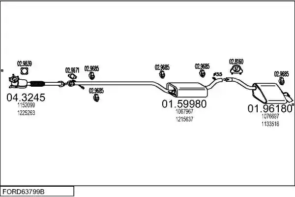 MTS FORD63799B015810