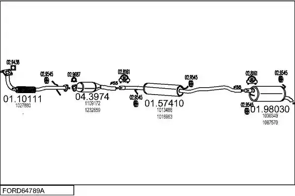 MTS FORD64789A007812
