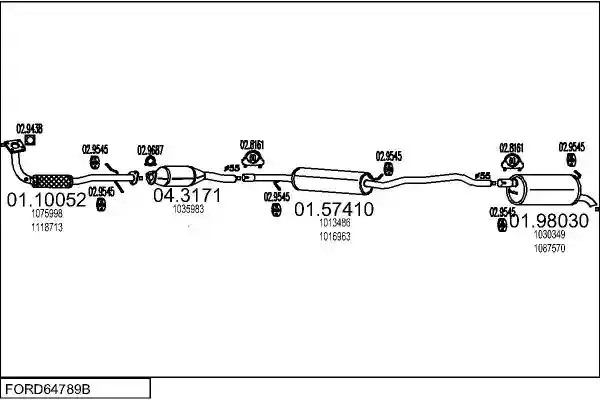 MTS FORD64789B007812