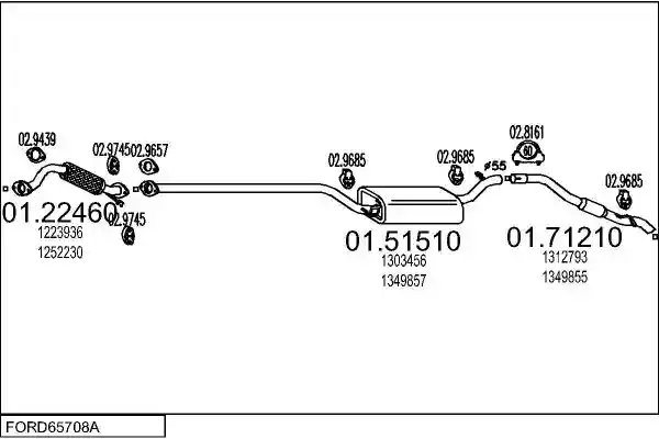 MTS FORD65708A010323