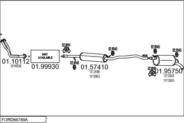 MTS FORD66789A005419