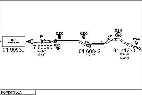 MTS FORD67708A011893