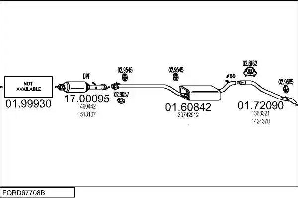 MTS FORD67708B011893