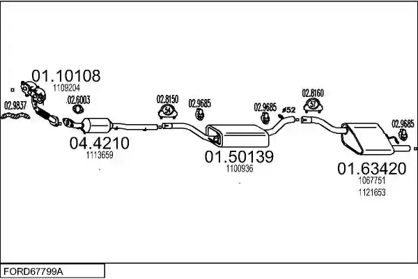 MTS FORD67799A009640