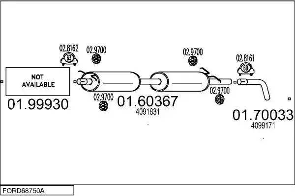 MTS FORD68750A014729