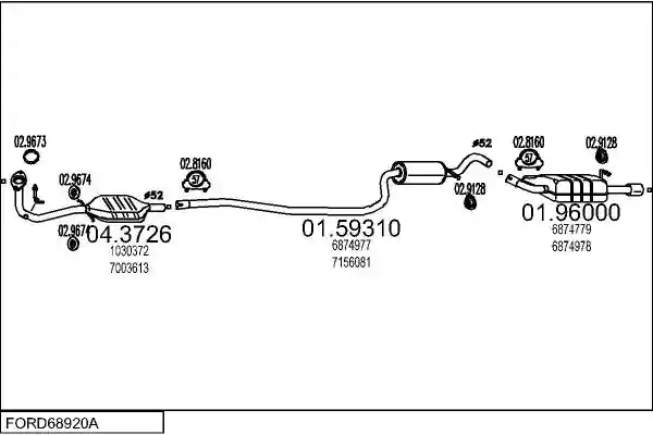MTS FORD68920A008860