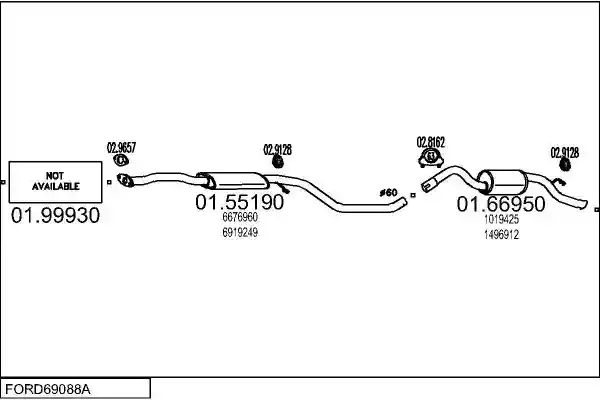 MTS FORD69088A001308