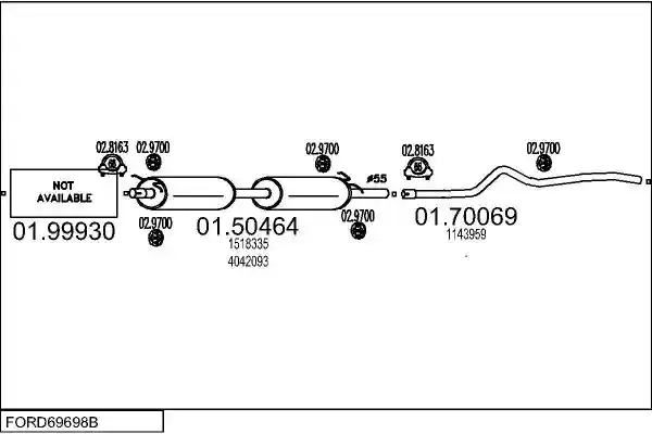 MTS FORD69698B018089