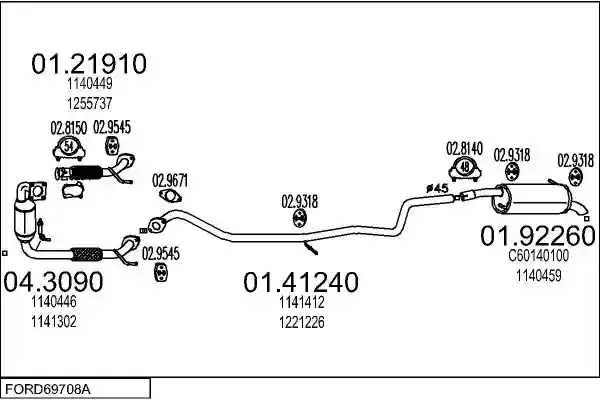 MTS FORD69708A026670