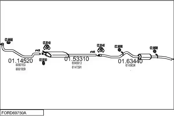 MTS FORD69750A007466