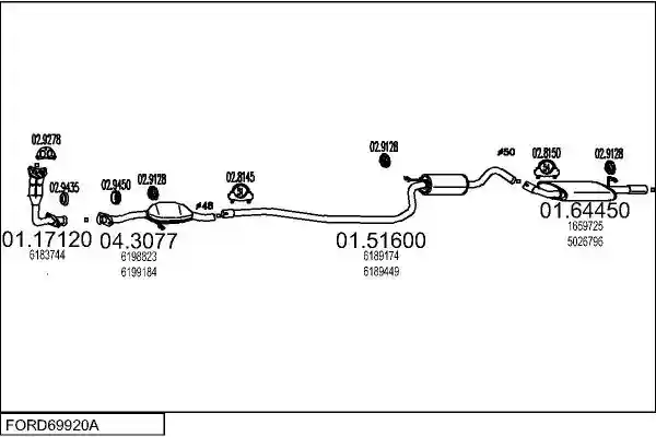 MTS FORD69920A001081