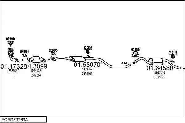 MTS FORD70760A001088