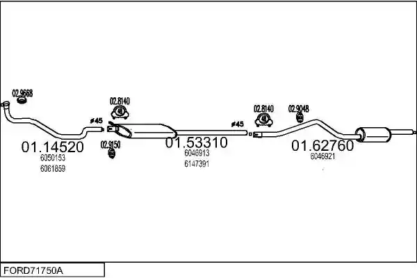 MTS FORD71750A007481