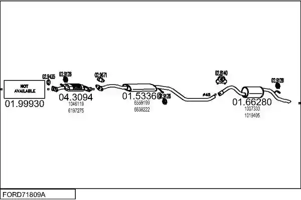MTS FORD71809A006085