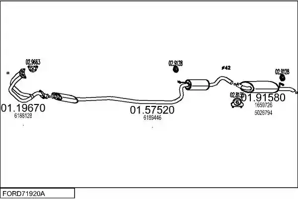 MTS FORD71920A003900