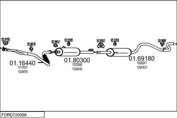 MTS FORD72009A016304