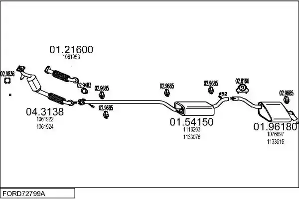 MTS FORD72799A014485